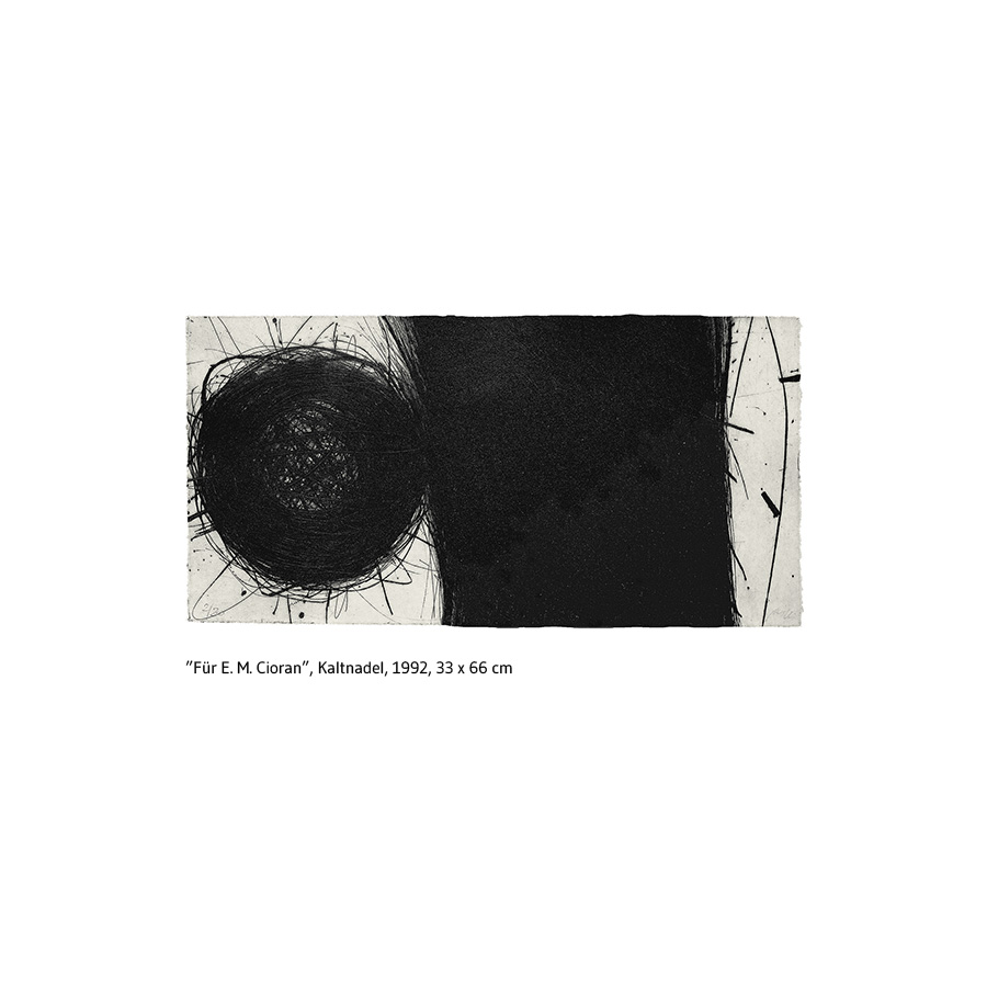 Radierung Maria Prigge, österreichische Künstlerin – Salzburg – hinterlassene Werke